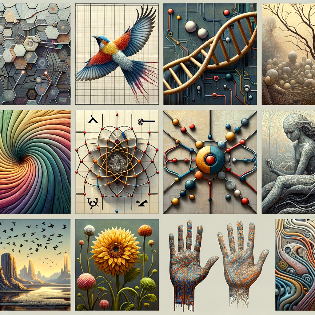 The golden ratio, Minimalist art Circuit, boards, circuitry, diagrams Cellular structures, DNA, circuit boards, colorful wires,  asian and Egyptian  graffiti, lie detector graphs, cardio, printout , branches infinity sign, cave, Art, handprints, distant birds flying, flowering vines, abstract, painting, Broccoli Fibonacci sequence