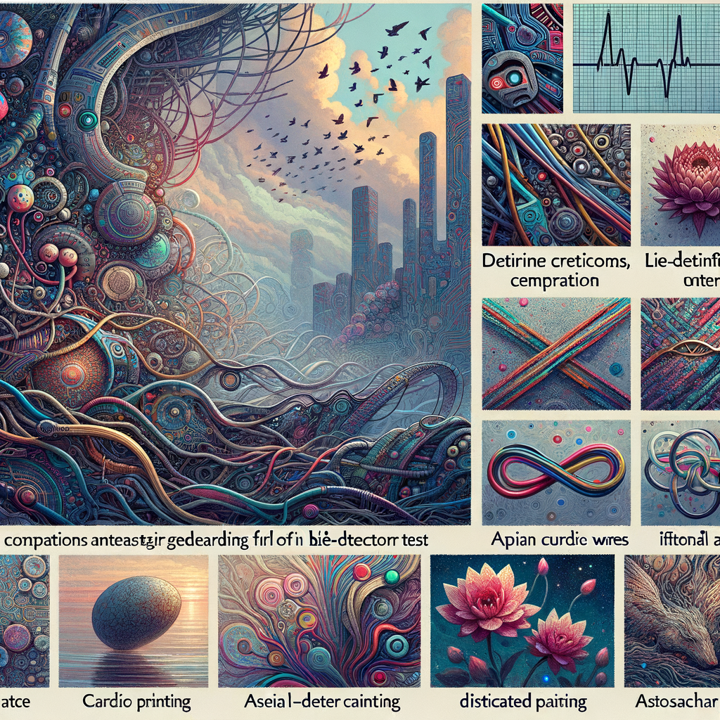 circuitry, diagrams Cellular structures, DNA, circuit boards, colorful wires,  asian and Egyptian  graffiti, lie detector graphs, cardio, printout , branches infinity sign, cave, Art, handprints, distant birds flying, flowering vines, abstract gestural painting, dna