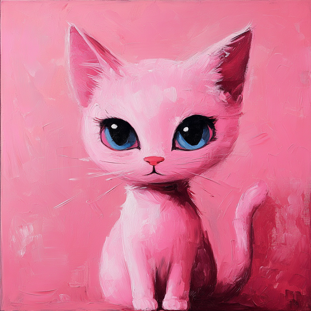 Pink kitty