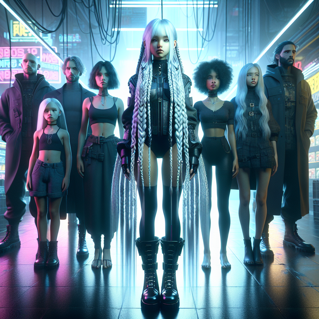 Cyberpunk Streetscape