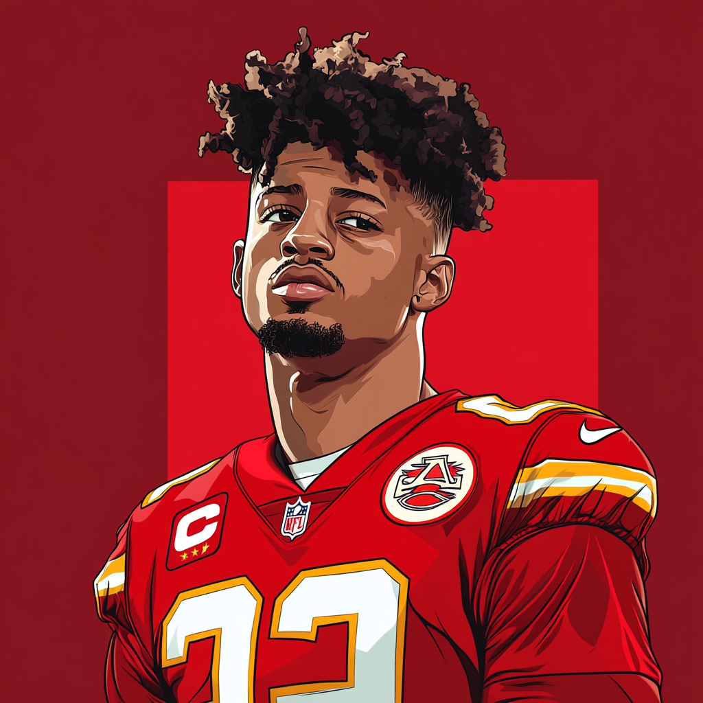 Patrick Mahomes, gta art style