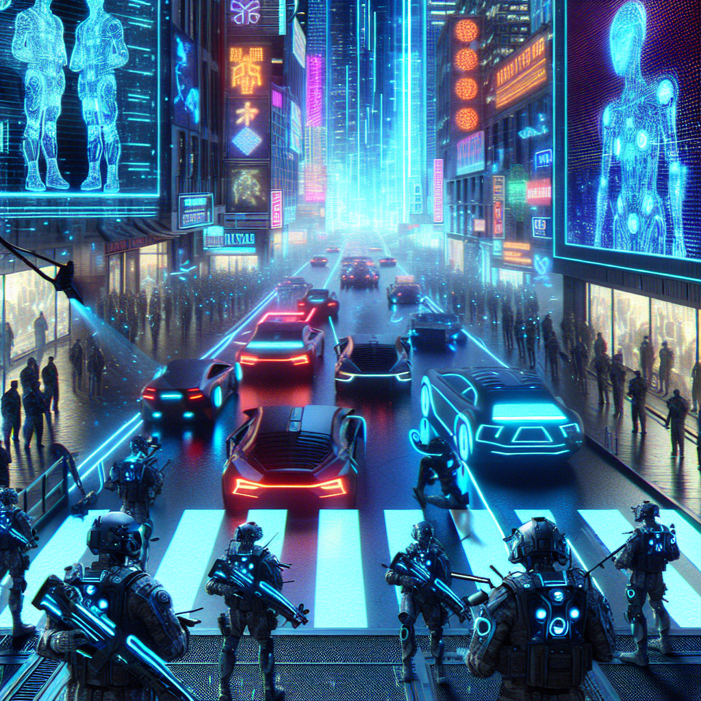 Cyberpunk Streetscape
