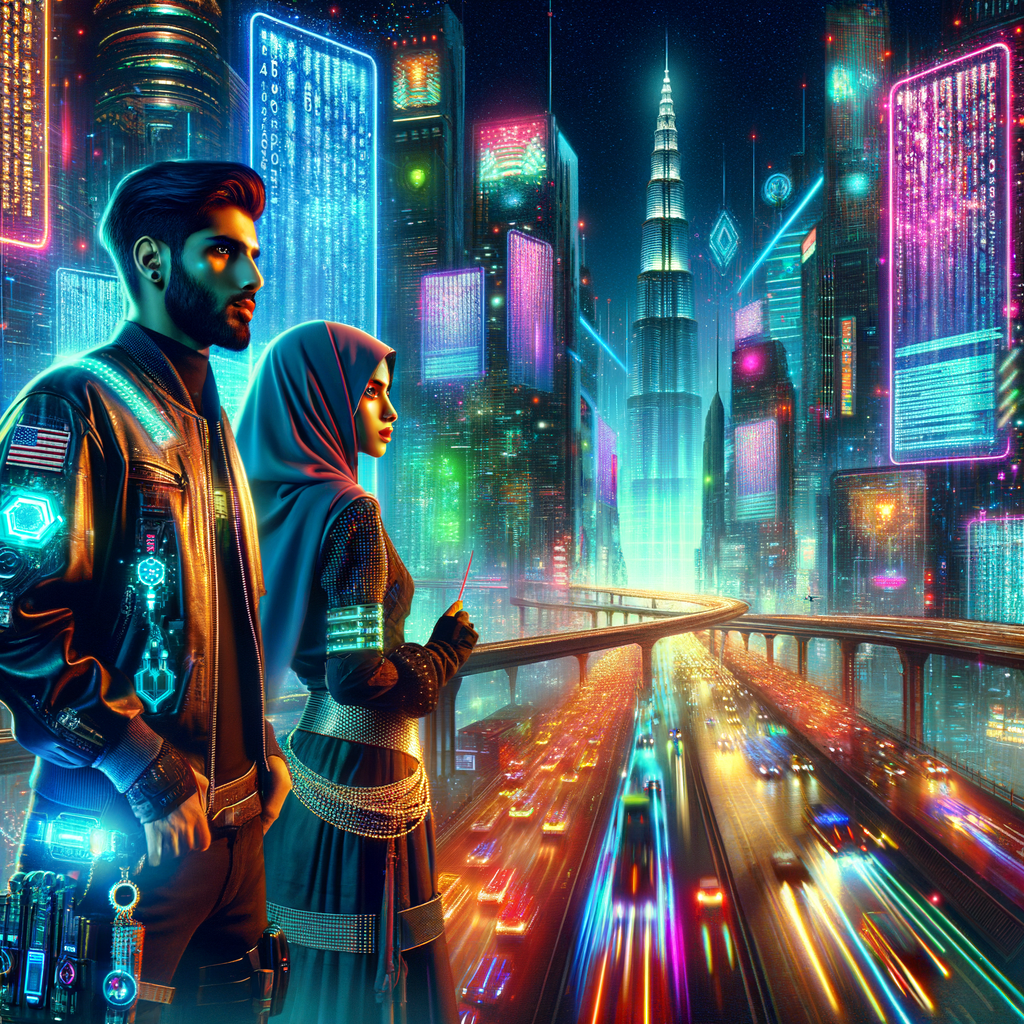 Cyberpunk Streetscape