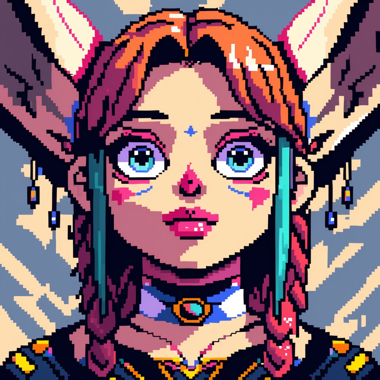 ,jjhkjhkj, pixel style art