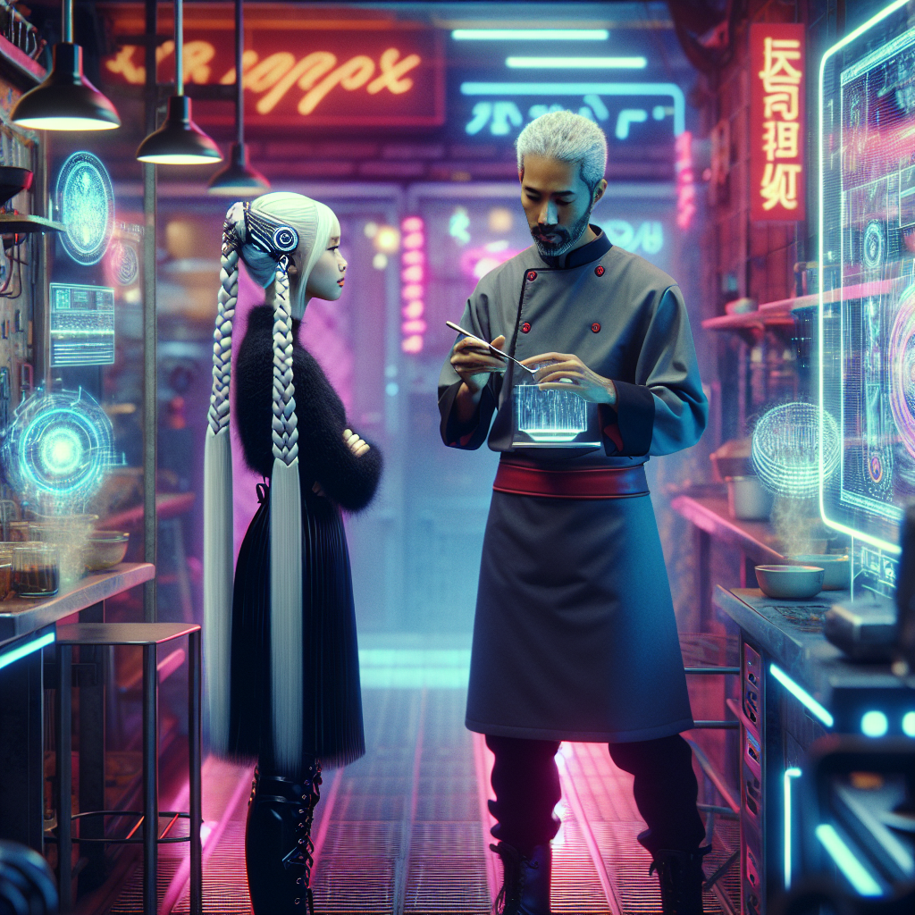 Cyberpunk Streetscape