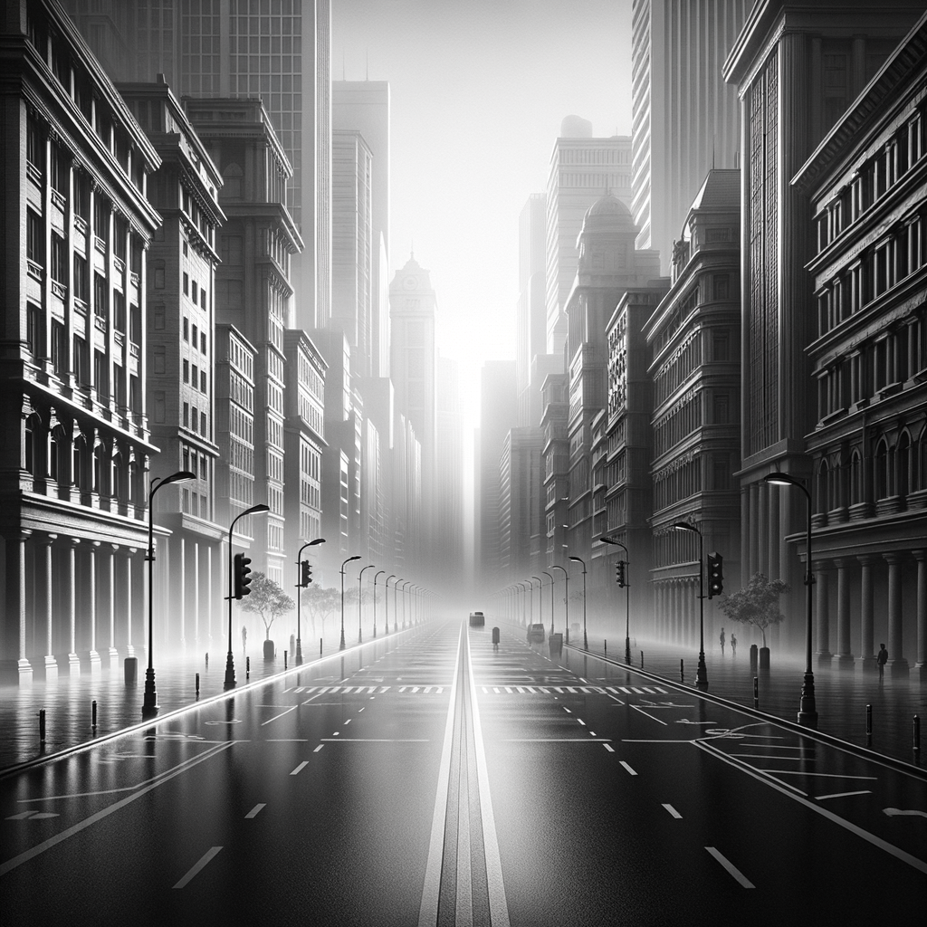 Black and White Photo Realistic