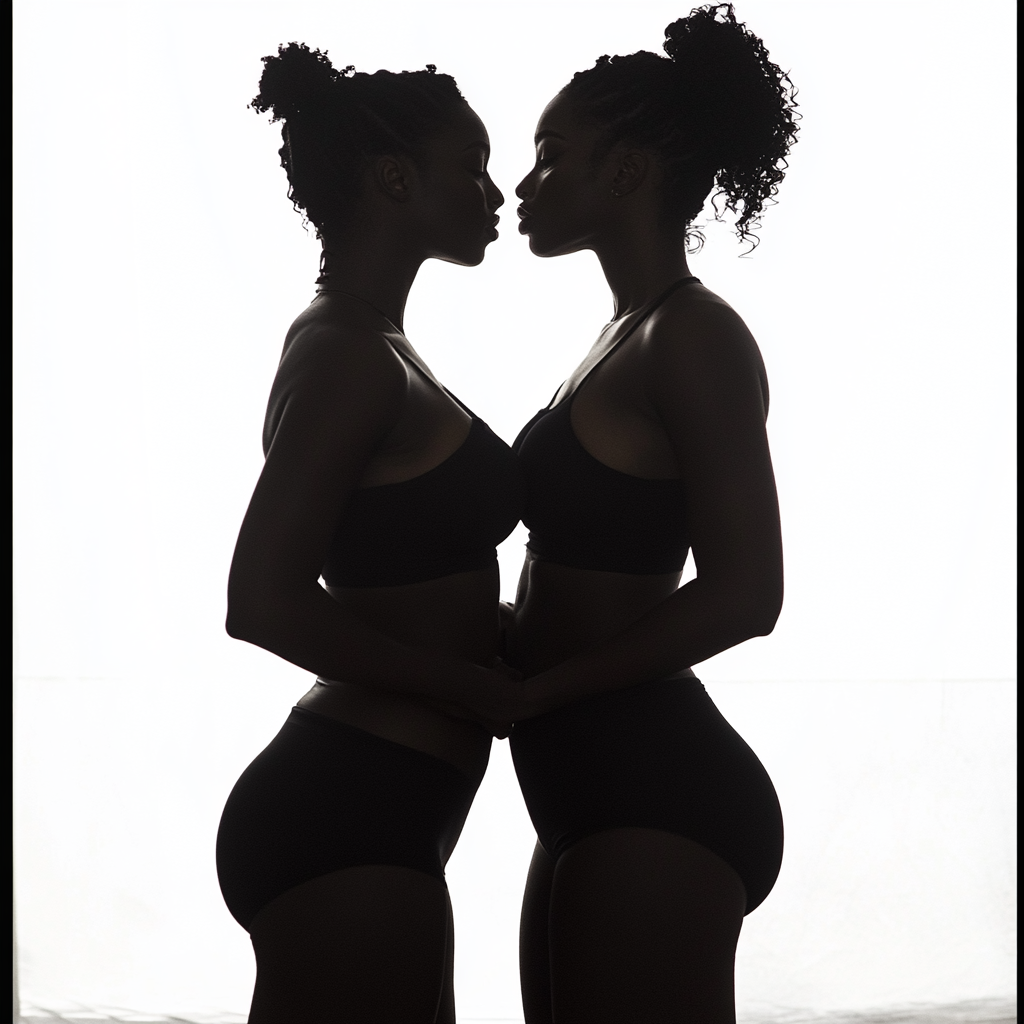 Skinny black lesbians