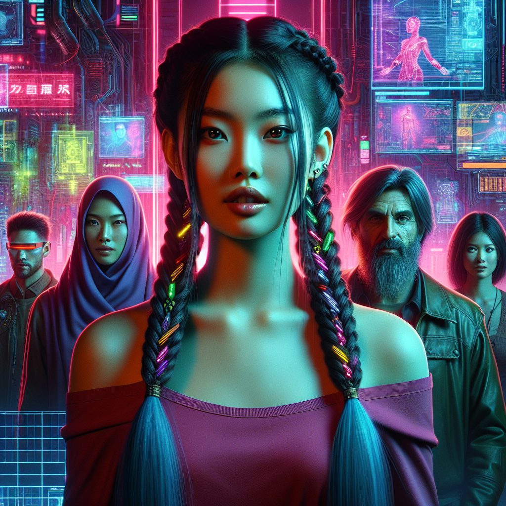 Cyberpunk Streetscape