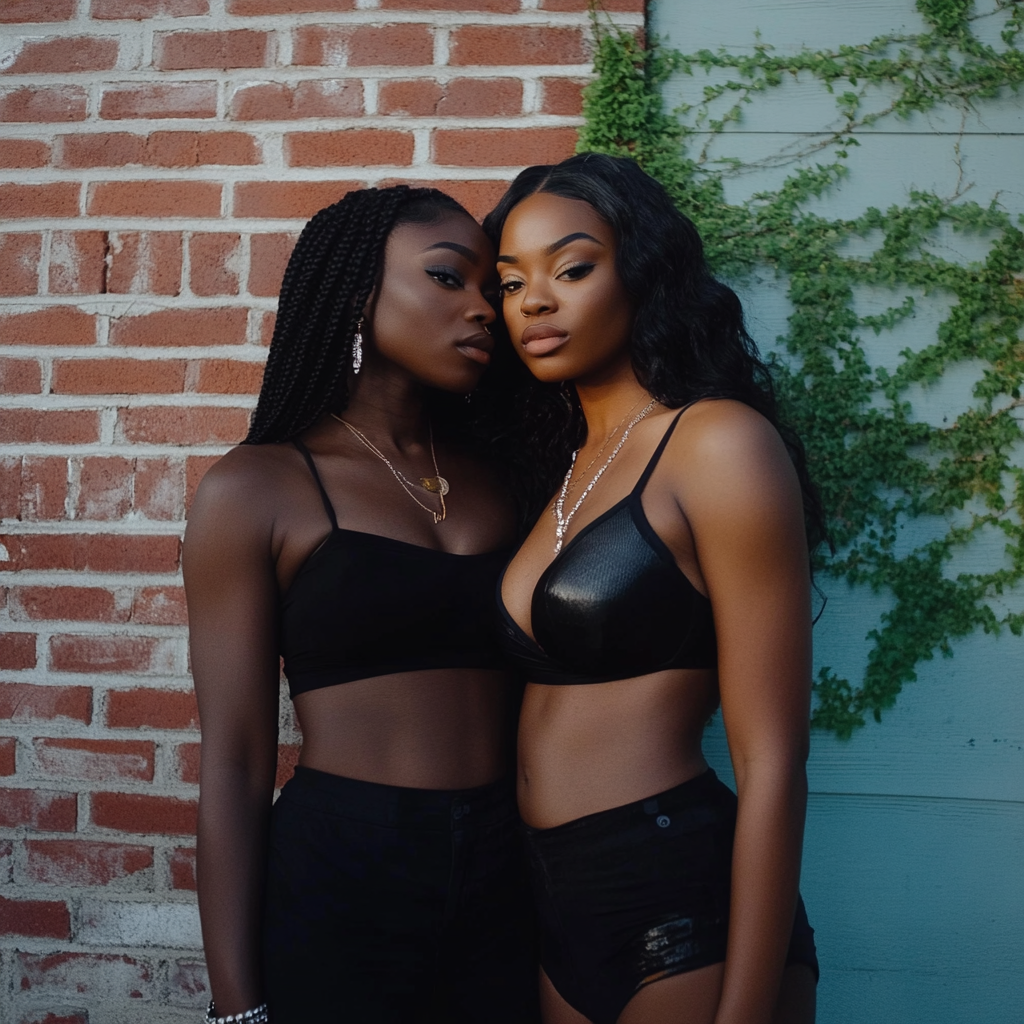 Skinny black lesbians