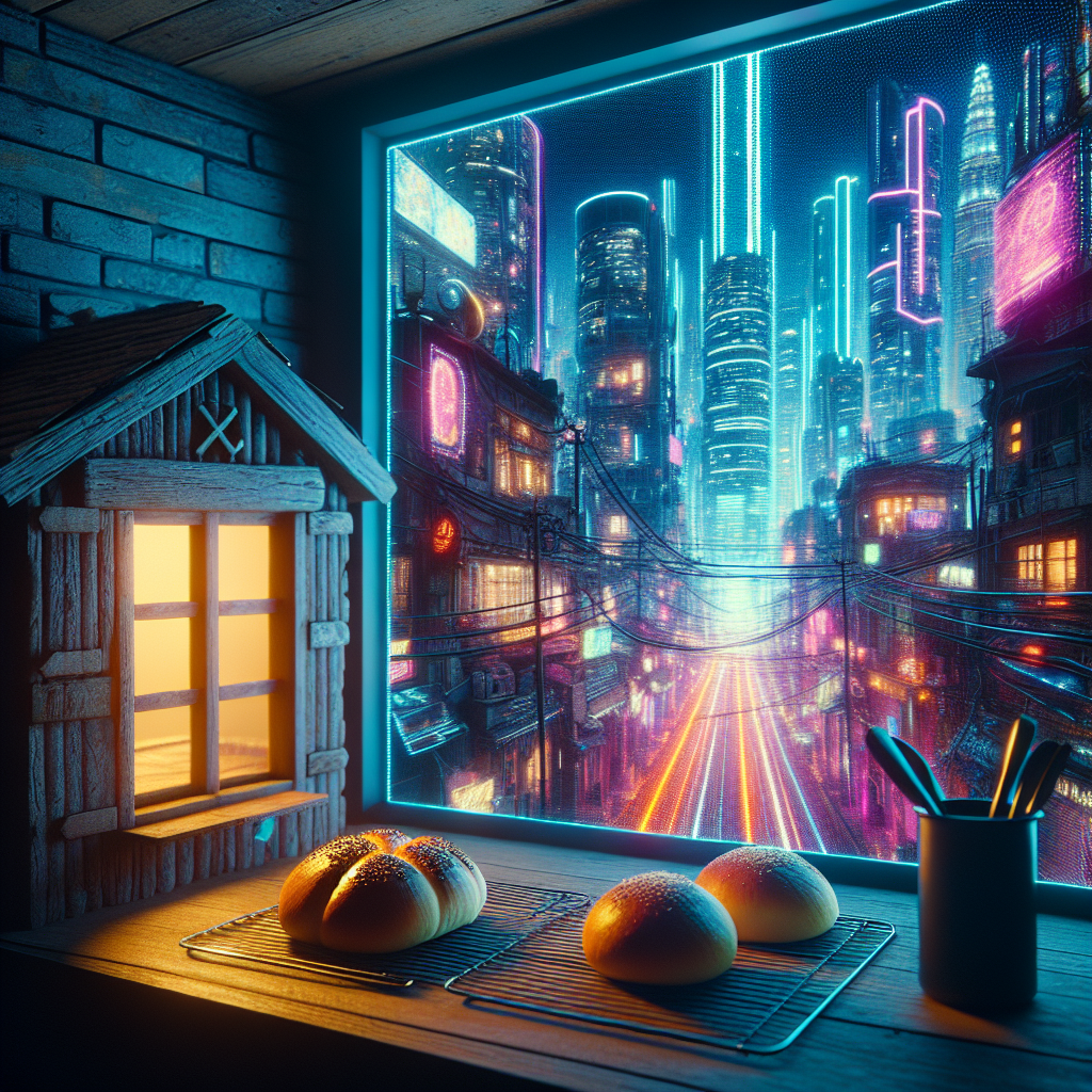 Cyberpunk Streetscape