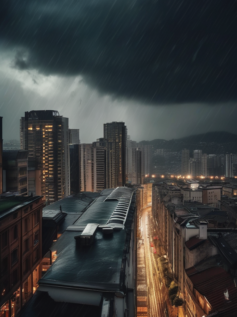 Urban - Stormy day
