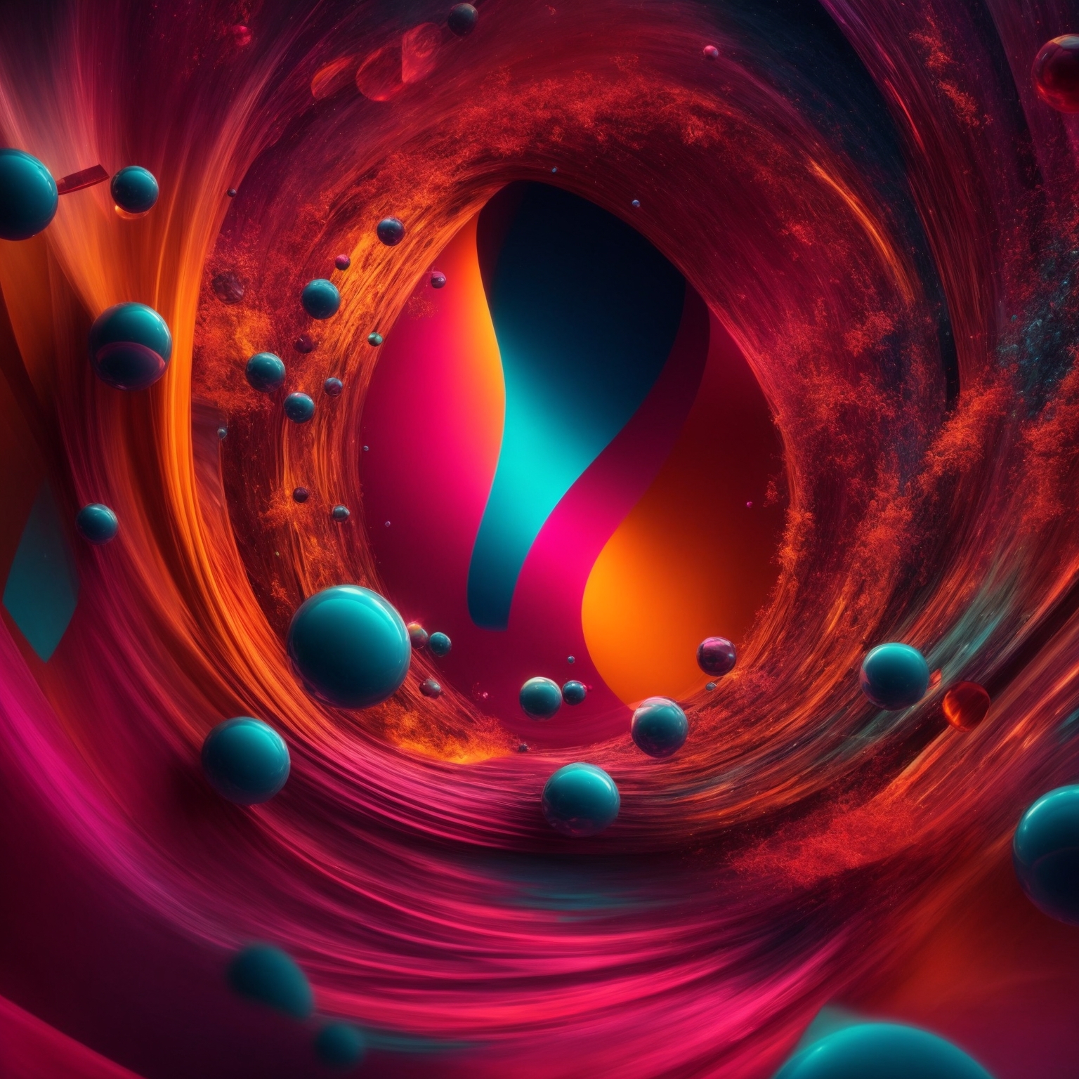 Abstract landscape