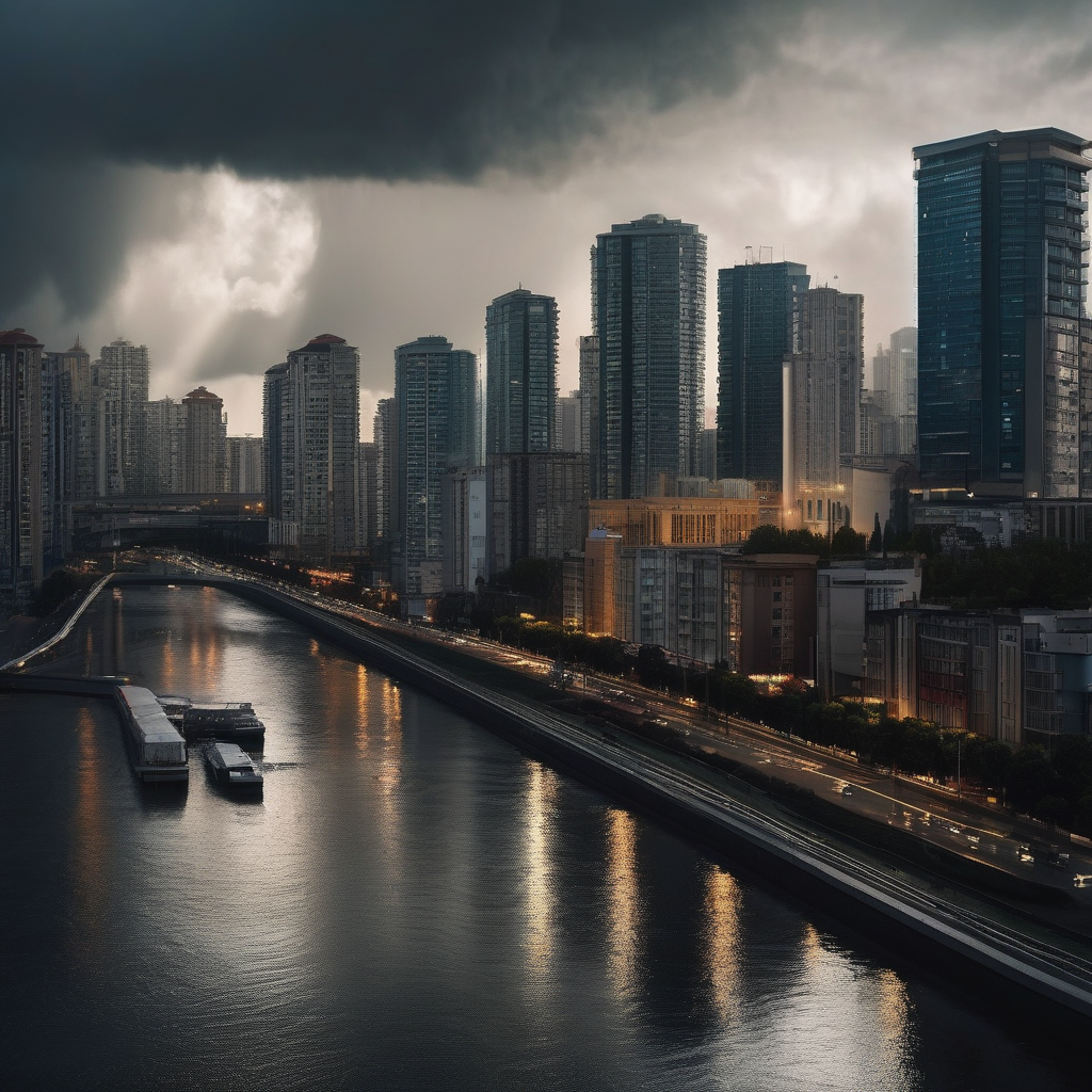 Urban - Stormy day
