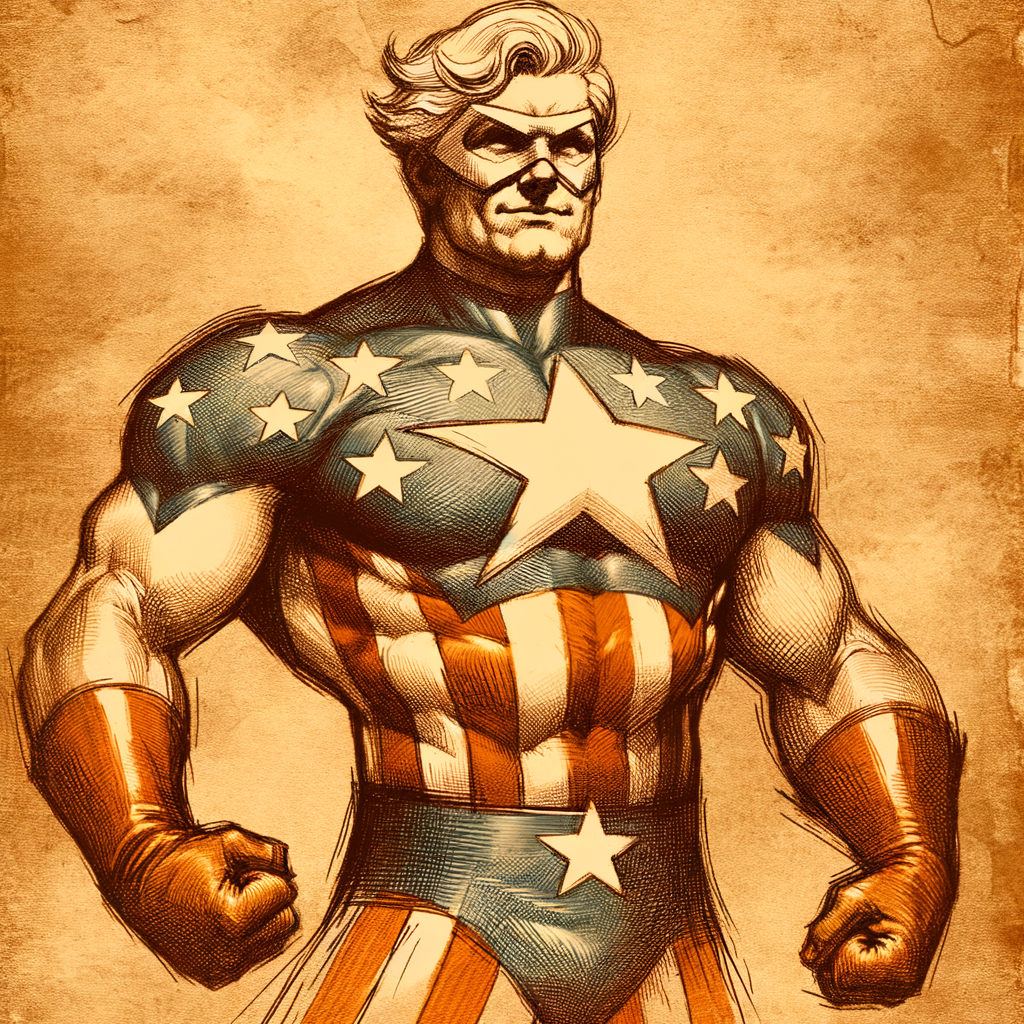 Donald Trump the superhero of American dream