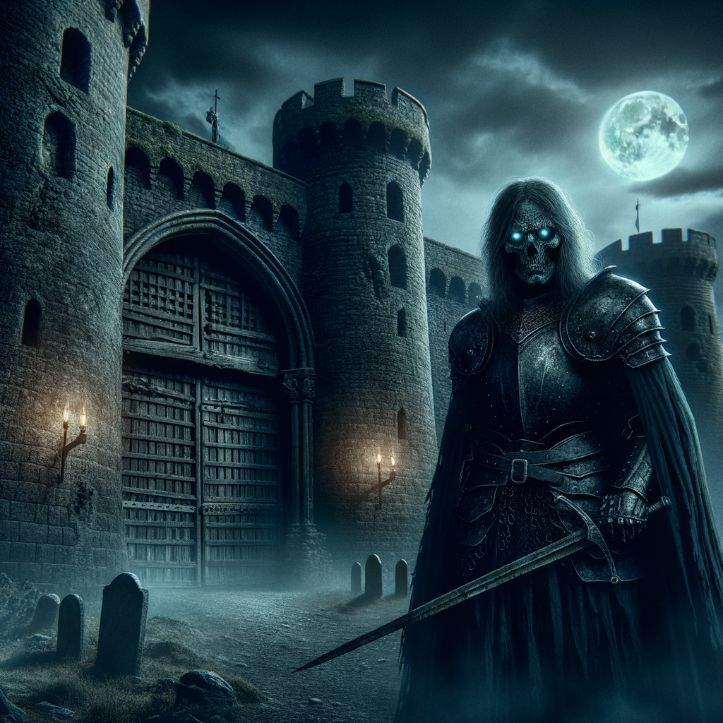 Undead black knight castle