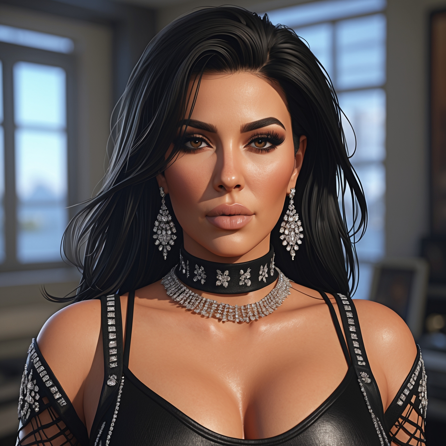 Kim Kardashian, GTA art style