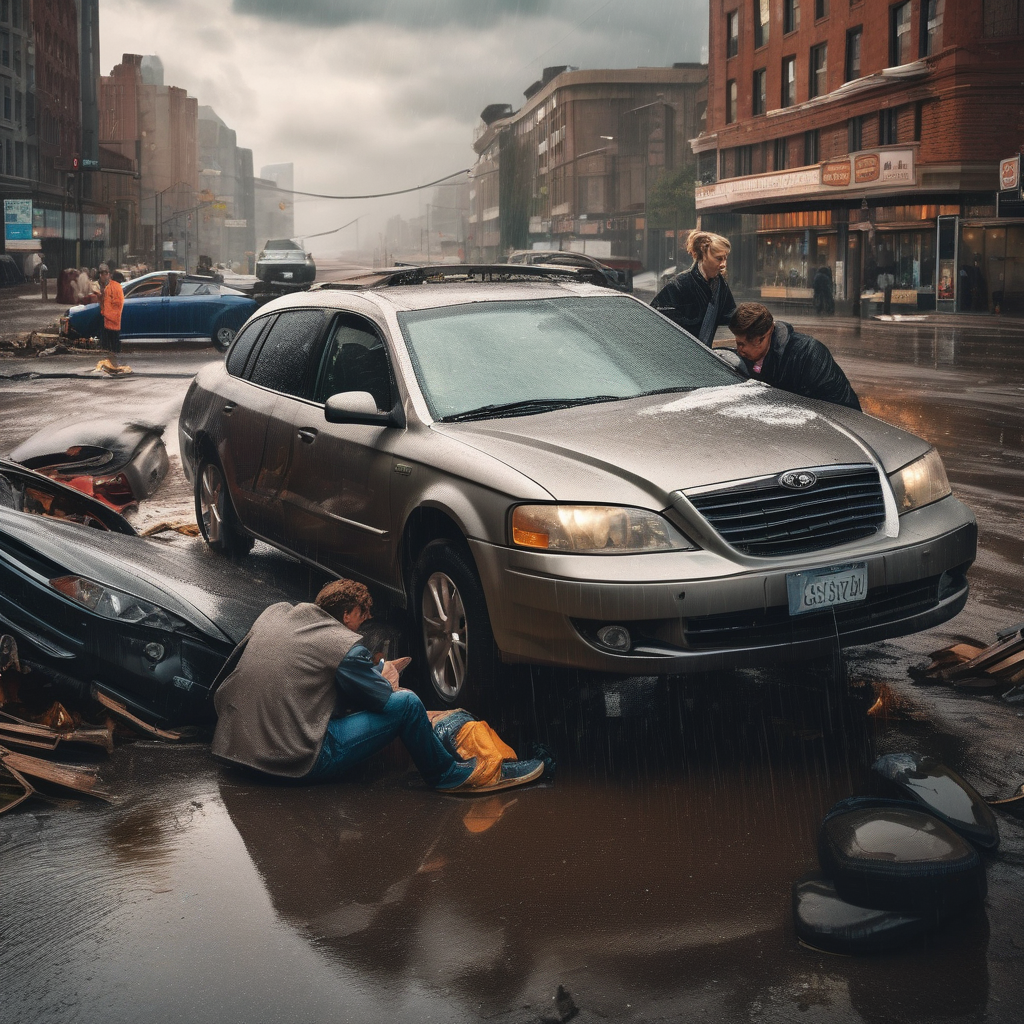 Urban - Stormy day