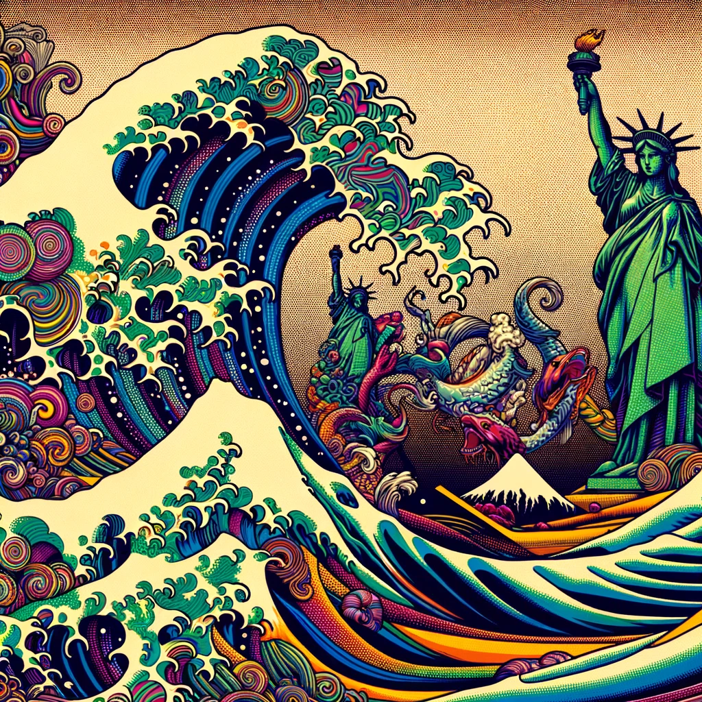 Modern Hokusai