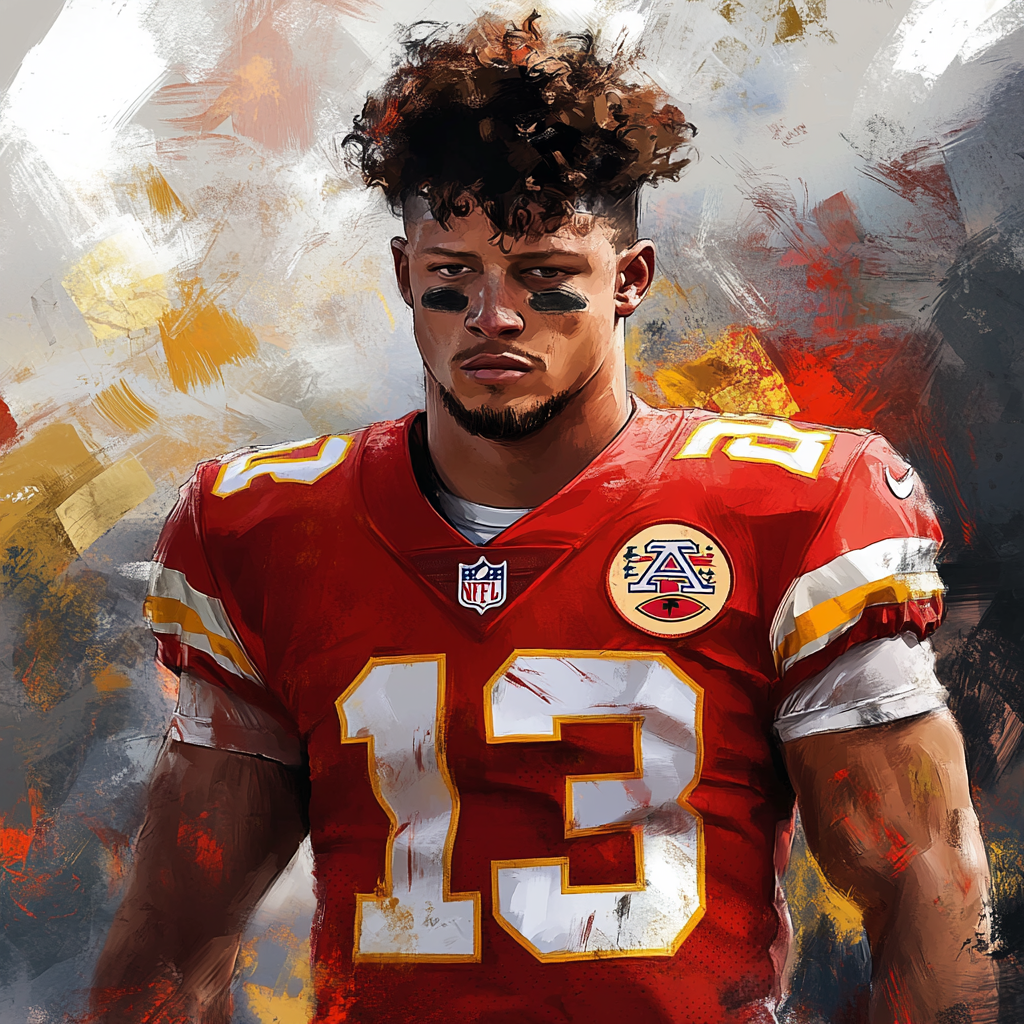 Patrick Mahomes, gta art style