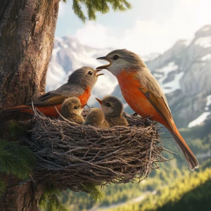 Create a photorealistic 3D image in 8K UHD resolution, featuring...