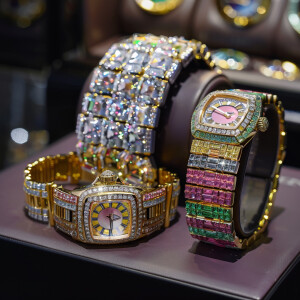 First series 1990’s Power Ranger jewlery set… Iced out chocker c...