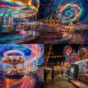 A psychedelic carnival in Texas