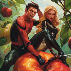 Imagine a ripe, juicy peach that bears a striking resemblance to...