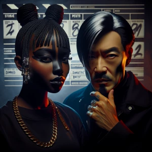 Design a rap album cover for "We will buy a soul dearly"
" by Da...