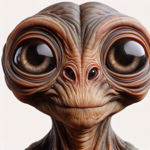E.T ultra-detailed ultra-realistic
