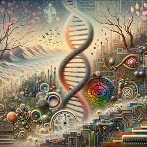 The golden ratio, Minimalist art Circuit, boards, circuitry, diagrams Cellular structures, DNA, circuit boards, colorful wires,  asian and Egyptian  graffiti, lie detector graphs, cardio, printout , branches infinity sign, cave, Art, handprints, distant birds flying, flowering vines, abstract gestural painting, dna