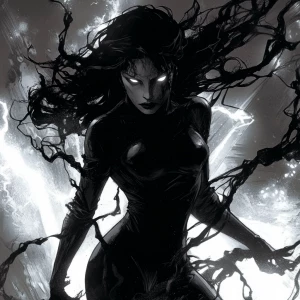 In the world where our valiant superheroine battles injustice wi...