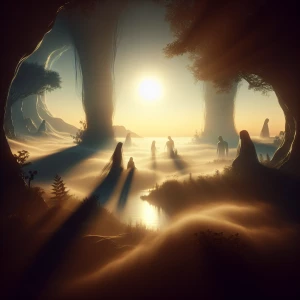 Romance is a feeling for the moment in eternity, the gentle glow...