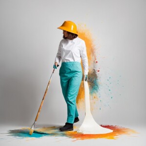 Design a vibrant and attention-grabbing logo for a page related...