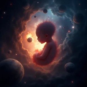 Universe in the womb