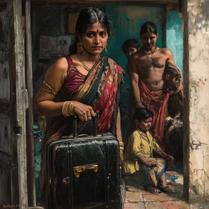 HD digital art , a 54-year-old Gujarati mother who works as hous...