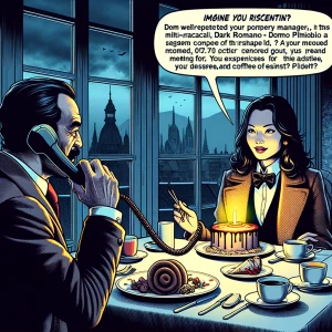 Dom Pietro Capelli received a call from an unknown woman with an...