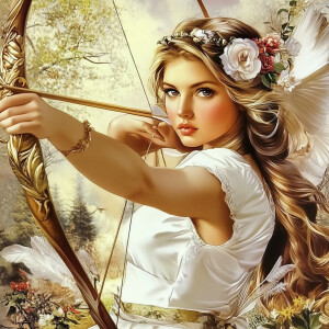 Goddess Artemis  --sref 2530149955