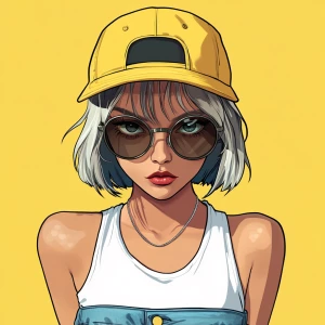 young, rebellious gta-style character. The character should have...
