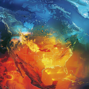 Photorealistic image. High resolution. Extra High temps reported...