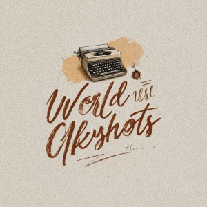 Minimalist vintage-style illustration, bold serif text reading '...