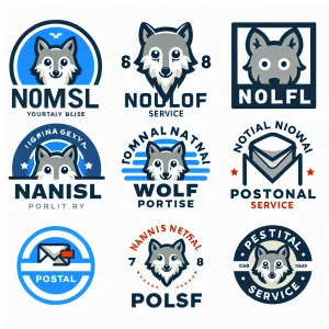 Azerpost, national postal operator, postal services, cute wolf