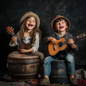 Kids music cover, fun