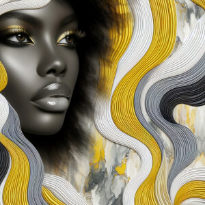 A light, textured mix of white and various shades of gray to add...