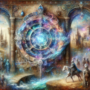 Within a mystical, shimmering still lies an ethereal exotic time...