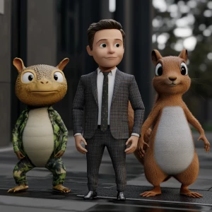 generete elon musk, pepe meme, fwog meme, Peanut the Squirrel. t...