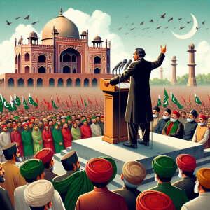 Imran khan addressing a huge gathering of PTI atminar e Pakistan...