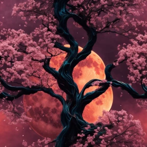 A highly detailed, liquid metal and stylized rendition of a cher...