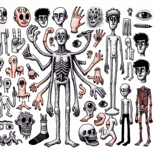 (2D || Low Quality || text logos || watermarks || signatures ||...