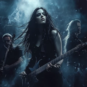 Rock Music Album Cover, Rock Group Band, Realistic, Evanescence
