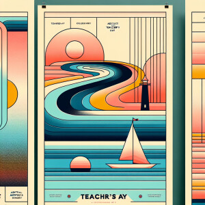 Help me generate a Teacher's Day poster about the following cont...